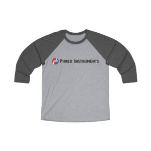 PHRED instruments Logo 3/4 T-shirt